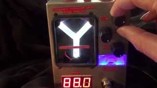 Video thumbnail for Flux Capacitor Delay Pedal by 4114 Custom Effects by Dave Brons