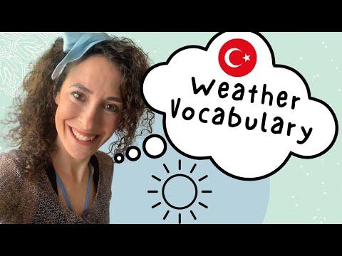 Learn Turkish Weather Vocabulary: Pronunciation Guide for Beginners 🇹🇷