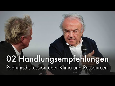 Handlungsempfehlungen für das Bauwesen — Teil 2 der Podiumsdiskussion zu Klima und Ressourcen