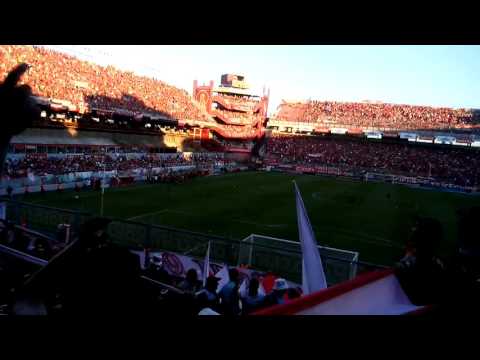 "Recibimiento de independiente 1 vs racing 1" Barra: La Barra del Rojo • Club: Independiente • País: Argentina