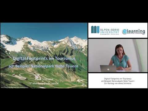 Workshop DigiAge: Elena Smirnova - Digital Footprints im Tourismus.