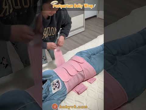 How to Shape Your Postpartum Body? Try the Postpartum Belly Wrap! #PostpartumJourney #selfcare