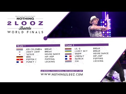 NOTHING2LOOZ WORLD FINALS 2017 - Team 1 VS Team 3