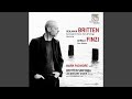 Serenade for tenor, horn & strings, Op.31: V. Dirge