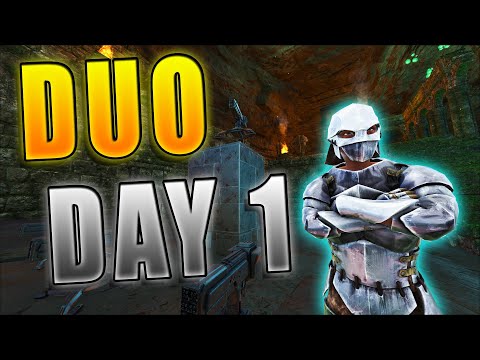 DUO Claiming An UNTOUCHABLE Base On DAY 1 - ARK