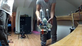 preview picture of video 'Steadicam Gimbal Gopro homemade. Best ever'