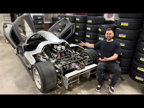 DIY SUPERCAR engine is FINALLY back together!