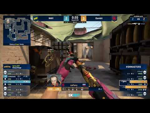 Nafany ace vs. Na`Vi @mirage | DreamHack Masters Spring 2021