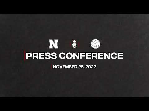 Nebraska Volleyball v. Wisconsin | Postgame Presser 🎙