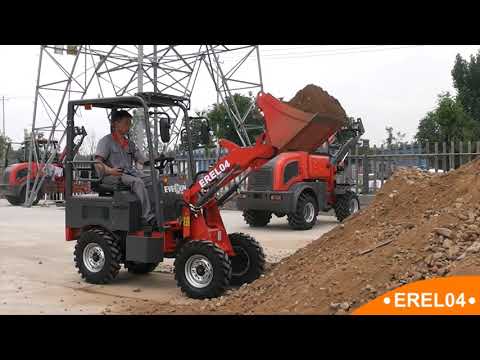 Everun EREL04 Electric wheel loader - Image 2