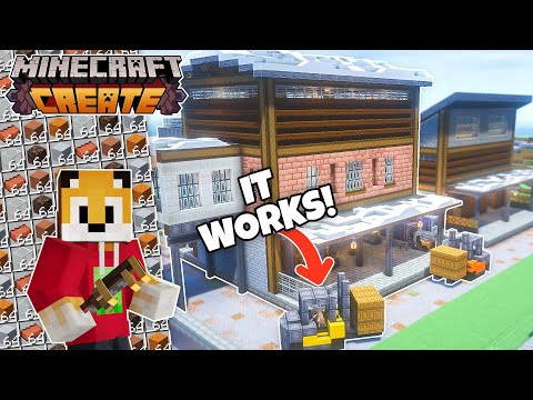 EPIC! Building Working Forklifts in Minecraft!