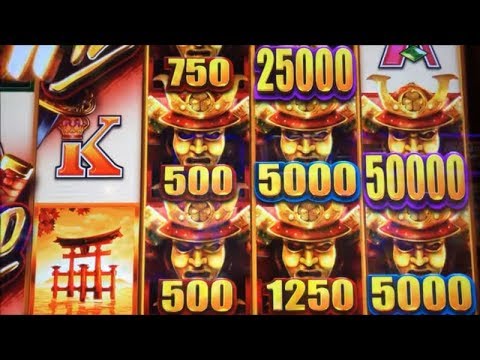 ★BETTER THAN A JACKPOT☆Show Me Your Samurai Spirits !★Wild Wild SAMURAI Slot☆彡@San Manuel 栗スロ