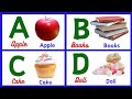 Alphabet Letters Learn Abcd ABCD For Kids A To Z Words A For Apple Alphabet Words Sri Dharanie Kids