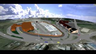 preview picture of video 'Modelo del Terminal de Transporte de Ipiales'