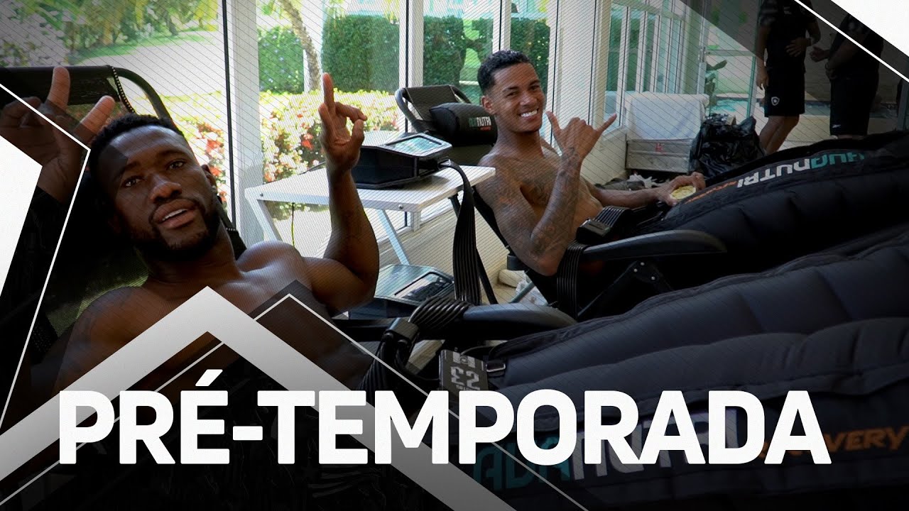 VÍDEO: Botafogo mostra como é treino de recovery, e coordenador explica processo VÍDEO: Botafogo mostra como é treino de recovery, e coordenador explica processo