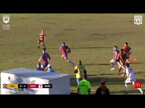 2019 IDRL 1st Grade Round 9 Highlights - Helensburgh Tigers vs Western Suburbs Devils