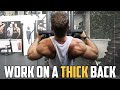 Workout for Back Thickness (EXERCISES EXPLAINED)