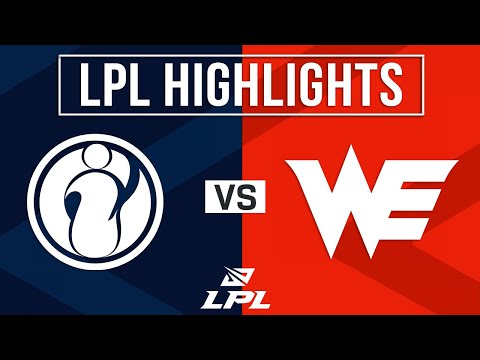 IG vs WE Highlights ALL GAMES | LPL 2025 Split 2 Playoffs | Invictus Gaming vs Team WE