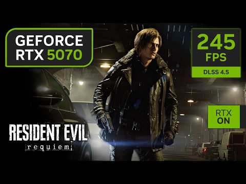 RTX 5070 on Resident Evil Requiem | 1080p, 1440p, 4K, Path Tracing and DLSS 4.5!