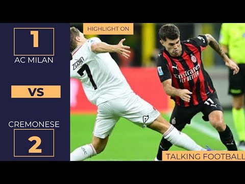 Milan (1-2) CRemonese // EXTENDED HIGHLIGHTS #italy #acmilan #milan #cremonese