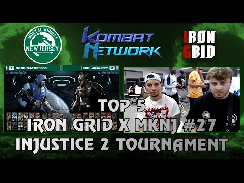 Injustice 2 Tournament - Top 5 - MKNJ 27 - from the Iron Grid at NJIT