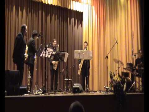 Just one more thing - Tetrasax & S.Bertoli (drums)