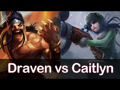 0043 china文森特vincent as Draven vs Caitlyn Bot 20Kills   S5