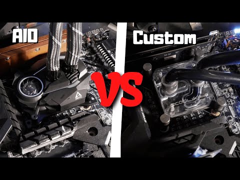 AIO VS Custom Water Loop - Honest Comparison + Give-away
