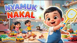 Download lagu Nyamuk Nakal 🦟 | Lagu Anak Indonesia Lucu & Ceria | Animasi 3D Bebimo mp3