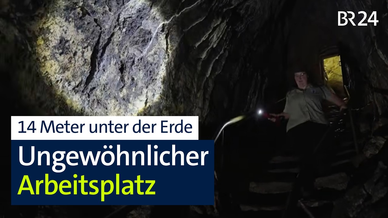 14 Meter unter der Erde: Unterwegs mit einer Jura-Rangerin | BR24