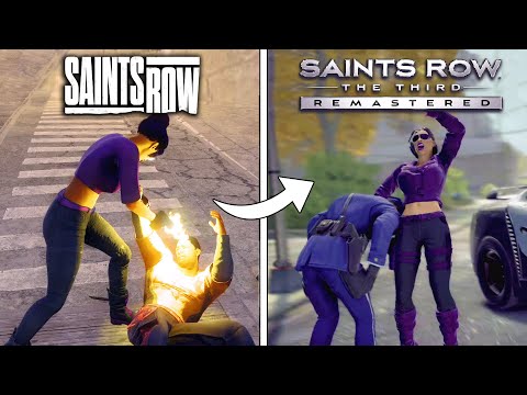 Saints Row 2022 vs Saints Row 3 - Physics and Details Comparison