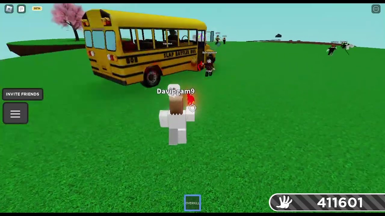 Slap Battles OVERKILL glove gameplay