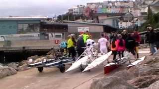 preview picture of video 'Brixham to Torquay 'Sea Cycle' Challenge 2015'