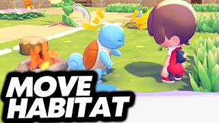 Pokémon Pokopia – Move Habitat + How to Do It