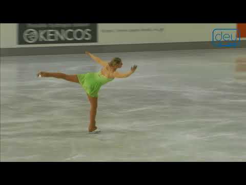 Alisa Mayer. Oberstdorf 2018. Bronze Ladies I A FS . 18 place