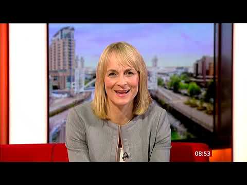 BBC breakfast : Geoffrey and Pauline Walker making people happy