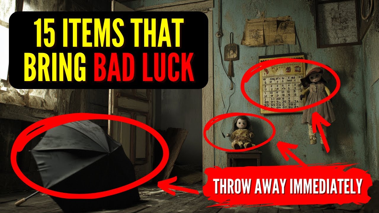 Throw Away Now! 15 Items That Bring Bad Luck And Poverty To Your Home