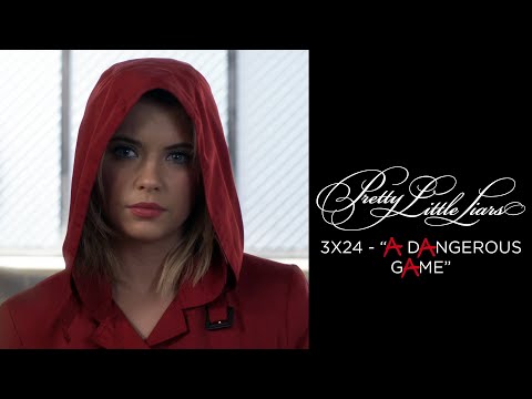 Pretty Little Liars - Hanna, Emily & Aria Tick Spencer With Red Coat - "A dAngerous gAme" (3x24)