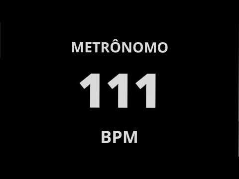 111 BPM METRONOME BEAT DRUM