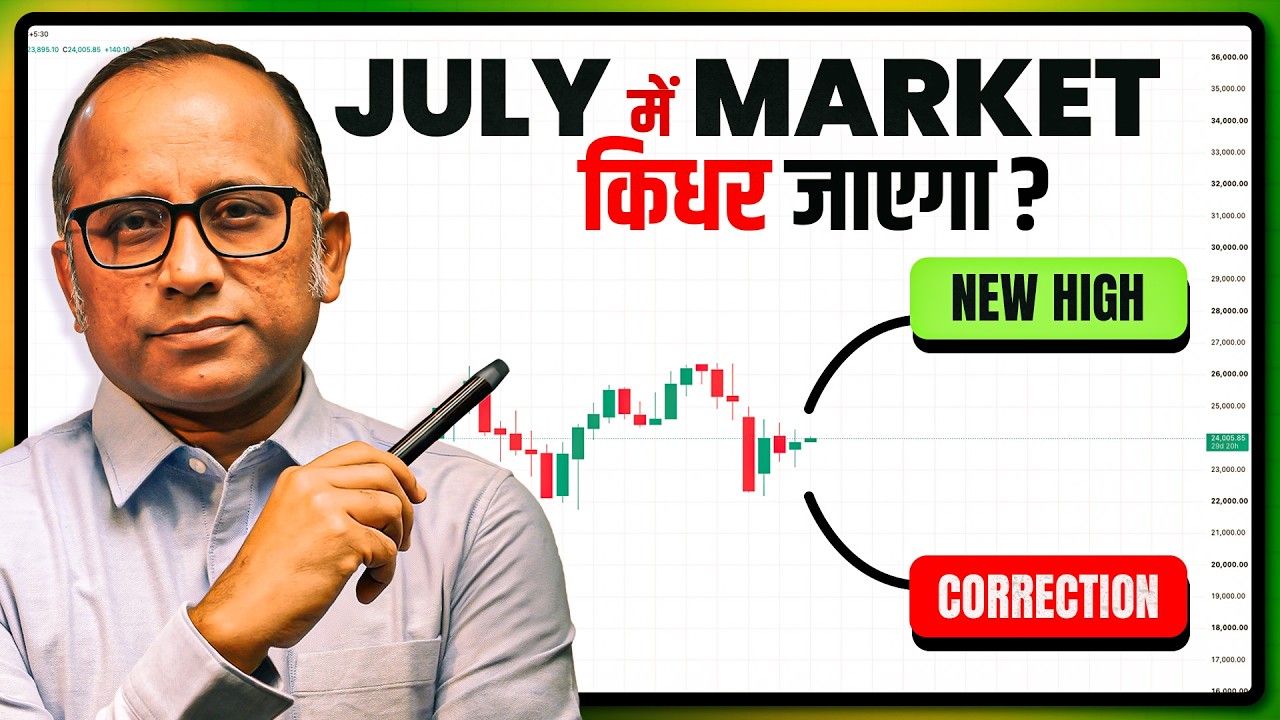 June Mein 600 Point Rally — July Mein Kya Hoga? New Highs Ya Crash? | Full Analysis #bulltrack