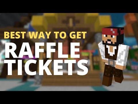 The Best Way To Get Raffle Tickets - Hypixel Skyblock Minecraft