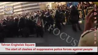 Iran Protests:Tehran – 31 December 2017 – Anti-government protests continue for fourth day