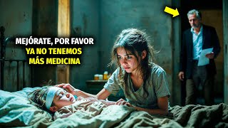 MILLONARIO GOLPEÓ LA PUERTA PARA DESALOJAR, PERO AL VER A LA NIÑA CUIDANDO A SU HERMANITA ENFERMA...