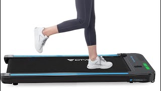CITYSPORTS Treadmill for Home,Under Desk Treadmill Portable Walking Pad