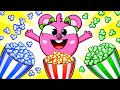 This Is Popcorn Song 🍿 Funny Kids Songs 😻🐨🐰🦁 by Baby Zoo Karaoke