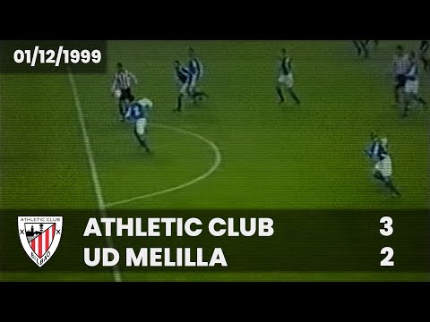 ⚽️ [Copa del Rey 99/00] 1ª Eliminatoria I Athletic Club 3 - UD Melilla 2 I LABURPENA