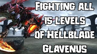 Fighting all 15 Levels of Hellblade Glavenus