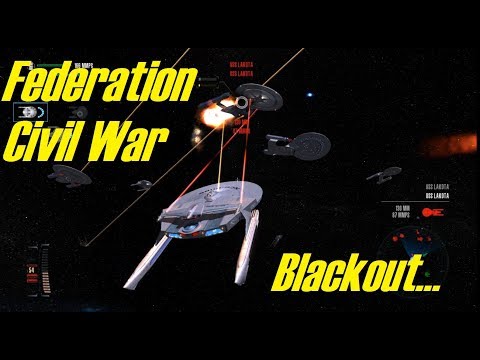 Star Trek Legacy: Ultimate Universe 2.2 - Federation Civil War - Part 1 - Blackout