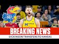 Hunter Dickinson TRANSFERS to Kansas | CBS Sports