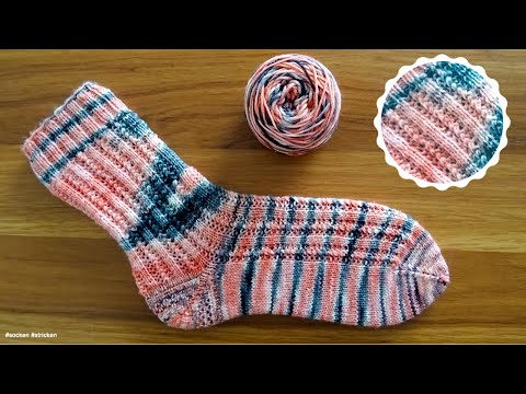 Socke stricken " Schneewittchen "